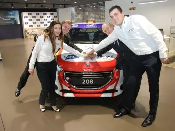 El Rally Team Spain saldrá a por el ERC con Efrén Llarena y Sara Fernández a bordo del Peugeot 208 R2