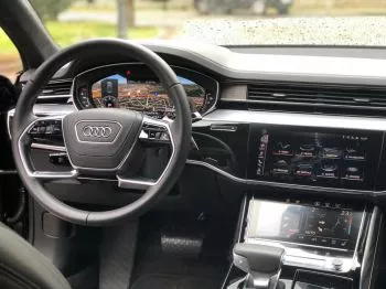 Prueba Audi A8 2018, la cuarta generación en forma de nave espacial