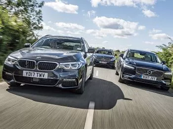 Comparativa: BMW Serie 5 Touring, Mercedes Clase E Estate y Volvo V90