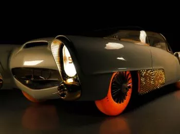 Golden Sahara II, Goodyear lleva un vehículo autónomo de los años 50 al Salón de Ginebra