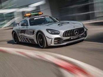 El Mercedes AMG GT R elegido safety car de la Fórmula 1 2018