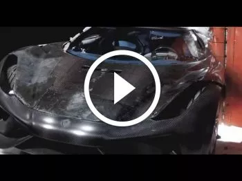 En vídeo, Así de impresionante y doloroso es el crash test del Koenigsegg Regera