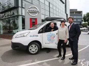 Nissan irá de Barcelona a Noruega en un vehículo 100% eléctrico