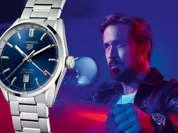 TAG Heuer Carrera Three Hands, el nuevo reloj de Ryan Gosling