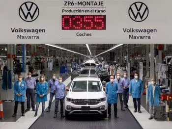 VOLKSWAGEN NAVARRA LOGRA LA MAYOR PRODUCCIÓN DIARIA DE LOS ÚLTIMOS 9 AÑOS