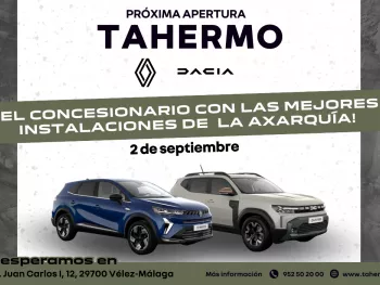 ¡PRÓXIMA APERTURA TAHERMO! 