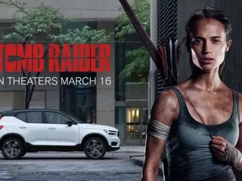 Volvo XC40: el coche de Lara Croft en la nueva "Tomb Raider"