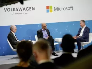 Volkswagen y Microsoft anuncian los progresos de su alianza estratégica