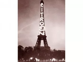 André Citroën y la historia de la Torre Eiffel iluminada