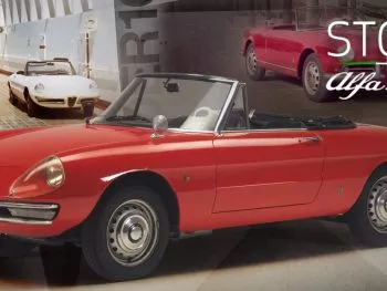 "La historia de Alfa Romeo” sexto episodio: El emblemático 1600 Spider “Duetto”. El Spider italiano que conquistó Hollywood