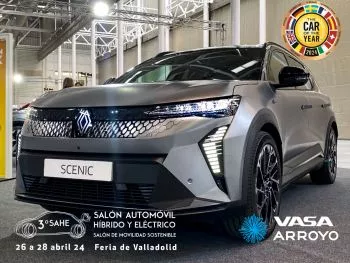 Renault VASA ARROYO en el 3º Salón del Automóvil Híbrido y Eléctrico en Valladolid