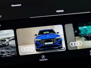 Audi integra YouTube en el sistema de infotainment de varios de sus modelos