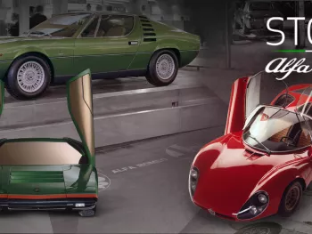 La historia de Alfa Romeo, séptimo episodio: Alfa Romeo 33 Stradale y Alfa Romeo Carabo. Los gemelos