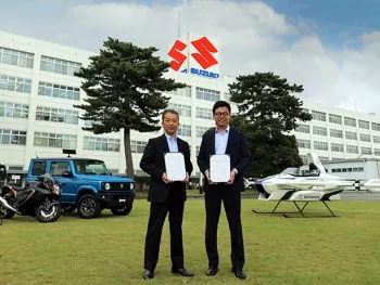 SUZUKI firma un acuerdo con Skydrive para la fabricación de coches voladores