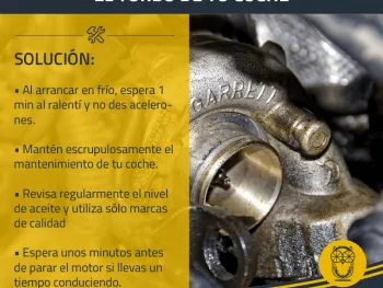 Consejos para evitar una avería en el turbo