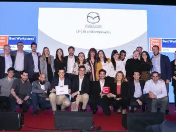 Mazda Automóviles España, premiada como mejor empresa de automoción para trabajar