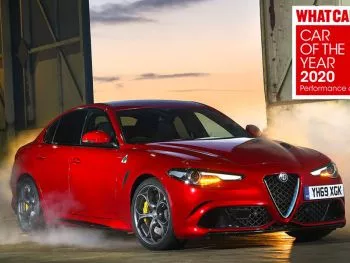 Hat-trick para el Alfa Romeo Giulia Quadrifoglio en los premios “Coche del año 2020” de la revista “What car”