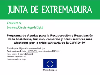 Programa de Ayudas para la Recuperación y Reactivación de la Hostelería, turismo, comercio y otros sectores afectados por la crisis sanitaria de la COVID-19