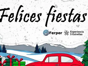 Volkswagen Ferper y Edu os deseamos feliz Navidad, y feliz 2019