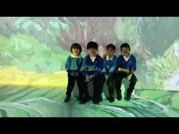 UBPI. Salida 2º Infantil Exposición Van Gogh