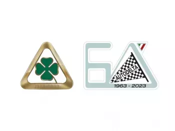 Alfa Romeo celebra los aniversarios de Quadrifoglio y Autodelta revelando dos nuevos logotipos