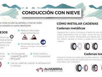 7 consejos para conducir con nieve