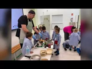 3º E. INFANTIL - Taller de cocina con Félix