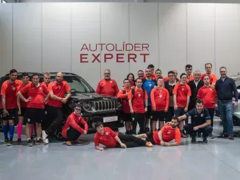 Nos visita el equipo de fútbol de la Liga Genuine de la SD Huesca