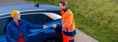 Servicio de recogida y entrega