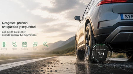 ¿Cuándo cambiar los neumáticos del coche? Señales claras que no debes ignorar