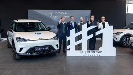 Grupo Concesur impulsa su área de movilidad corporativa con la entrega de una flota de smart #1 a Culligan 