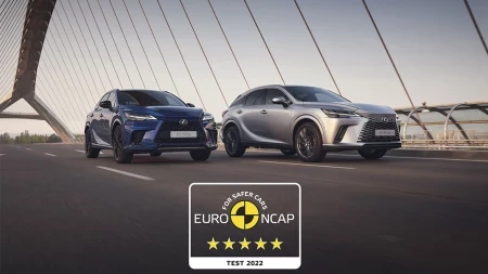 EL NUEVO LEXUS RX OFRECE UNA SEGURIDAD DE CINCO ESTRELLAS