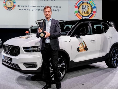 El nuevo Volvo XC40 ha sido escogido coche del año 2018 en Europa