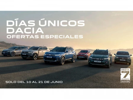 Días Únicos Dacia del 10 al 21 de junio