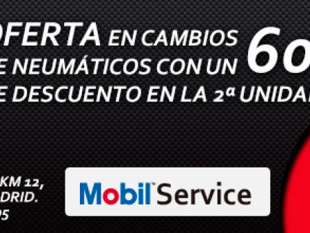 Consejos sobre tus neumáticos y oferta con descuento al cambiarlos en Alhambra