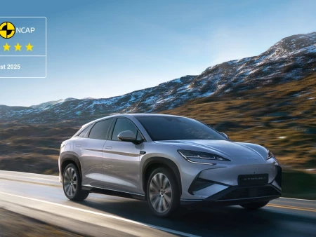 El BYD Sealion 7 obtiene las cinco estrellas en las pruebas de seguridad euro ncap