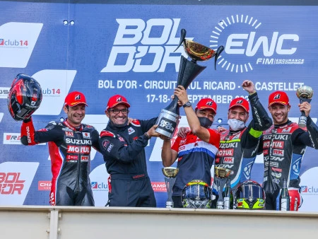 Bol D´or 2021: gran victoria del equipo Suzuki Yoshimura SERT Motul, que le acerca al título