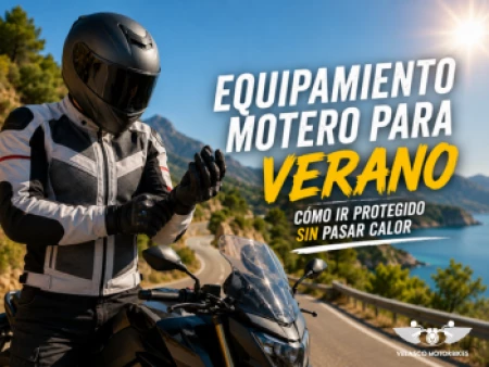 Equipamiento motero para verano