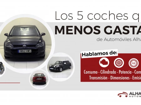 Coches que menos consumen segunda mano