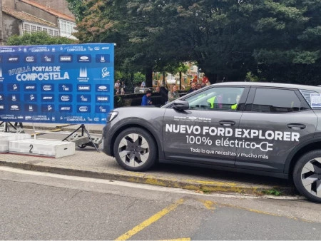 Galmotor en la IV Milla Portas de Compostela