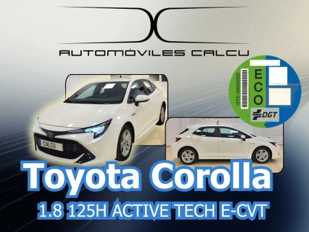 Toyota Corolla 1.8 125H Active Tech e-CVT: el híbrido ideal para conducir por Málaga