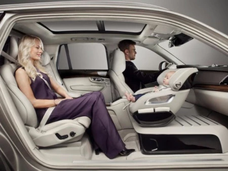 Volvo XC90 Excellence Child Seat Concept, máximo lujo para el más pequeño de la casa
