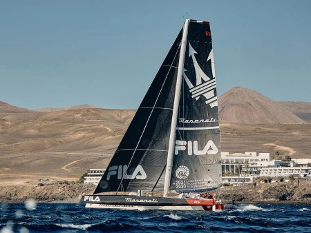 El Maserati Multi70 es el primero en cruzar la línea de meta de la RORC Transatlantic Race