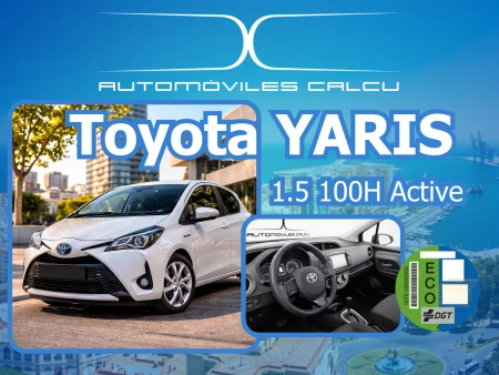Toyota Yaris 1.5 100H Active: el híbrido perfecto para moverte por Málaga sin restricciones