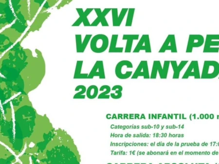 Patrocinadores y Coche Oficial en la XXVI Volta a Peu de la Canyada
