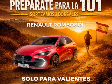 Sorteo 3 dorsales 101 kms Ronda