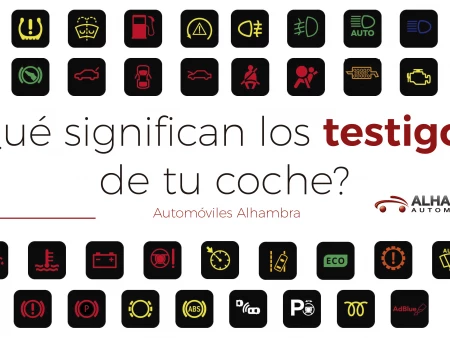 ¿Qué significa cada testigo de tu coche?