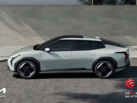KIA EV4 Y PV5, GALARDONADOS EN LOS RED DOT DESIGN AWARDS 2026, JUNTO CON LA PLATAFORMA ROBÓTICA MÓVIL MOBED DE HMG