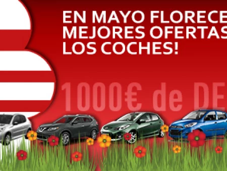 Las mejores ofertas de coches de ocasión florecen en mayo