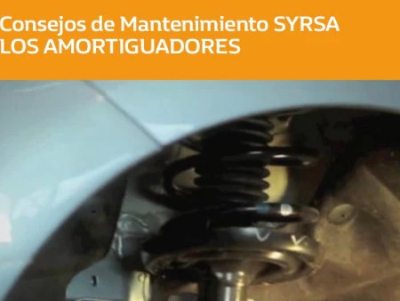 Consejos de mantenimiento: Los amortiguadores